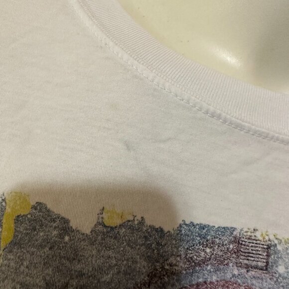 David Bowie 2021 Odd People by RKB Men's White T Shirt Large Cotton - Picture 5 of 5